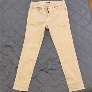 Express Men's Skinny Jeans in Tan